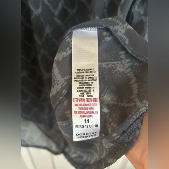 Dorothy Perkins flounced blouse - Picture 5 of 9